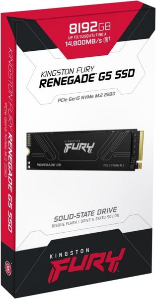 SSD ���������� Kingston FURY Renegade 8TB M.2 PCIe 5.0 (SFYR2D/8T1) - �������� 1